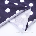 Dot Pattern Knitted Prints Spandex Fabric Cottons